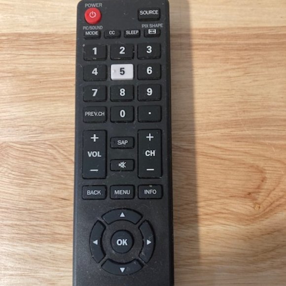 TV Remote Control Sanyo LCD TV FW43D47F and Manual - Picture 2 of 6